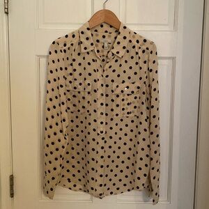Jcrew silk shirt